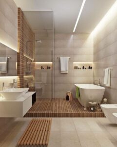 طراحی داخلی حمام جدید