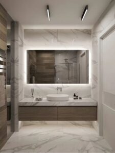 طراحی داخلی مدرن حمام