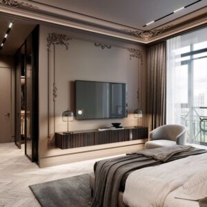 neoclassic bedroom 1