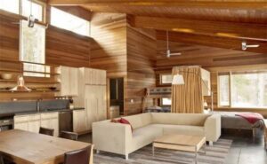طراحی داخلی چوبی مدرن